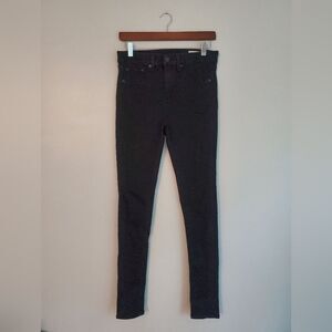 Rag and bone solid black skinny jeans womens size 29